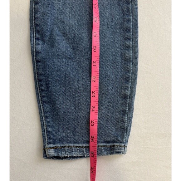 Judy Blue Jeans Womens Size 5 Blue Boyfriend Fit Distressed Ripped Denim - Picture 6 of 6